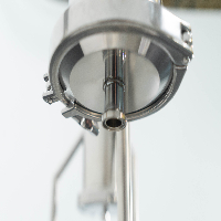Stainless Steel Cylinder with Lower Dispensing Port - Quantity 2 image 0